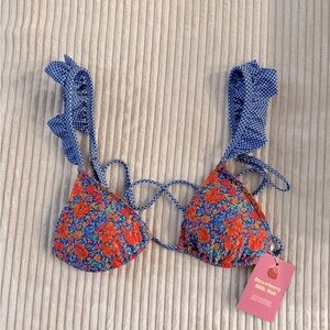 Strawberry Milk Mob Electric Smooch Bikini Top